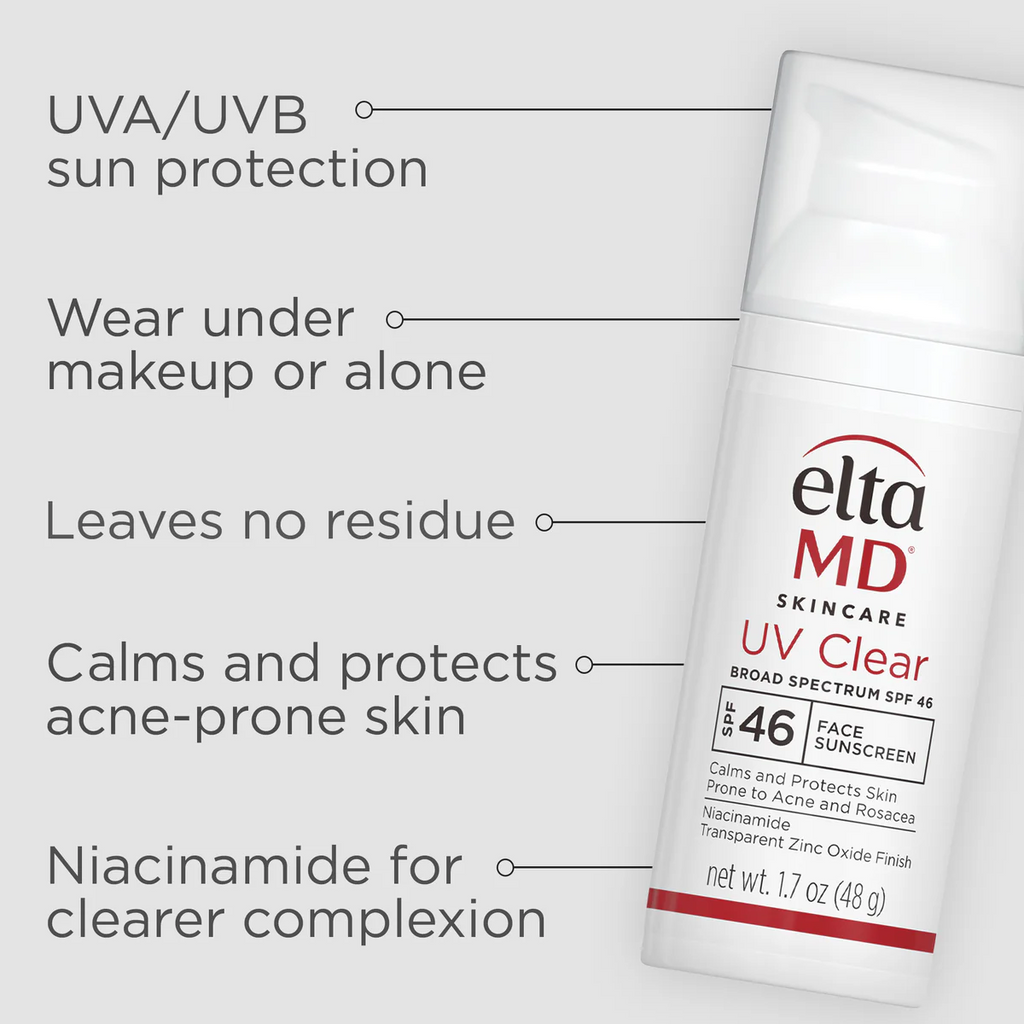 EltaMD UV Clear SPF 46 oil free pump (1.7oz)