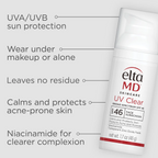 EltaMD UV Clear SPF 46 oil free pump (1.7oz)