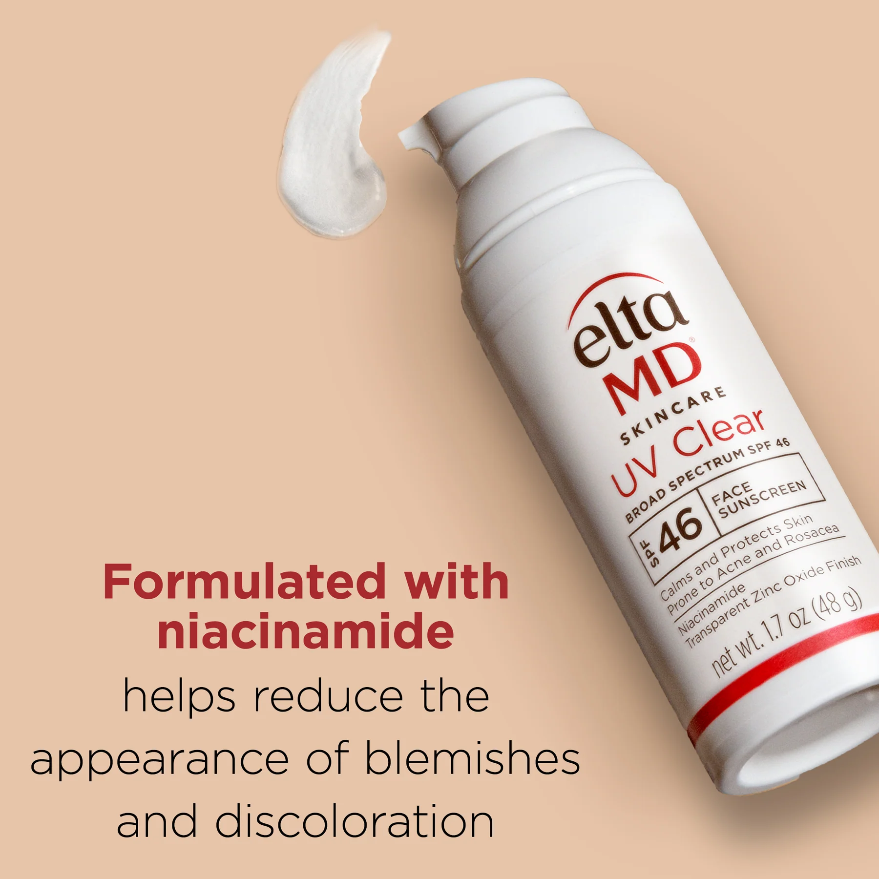 EltaMD UV Clear SPF 46 oil free pump (1.7oz)